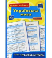 Довідник у таблицях Українська мова (ЗНО 2018) 7-11 клас авт: Таровита І. вид: УЛА