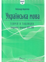 Авраменко НМТ 2026 Українська мова посібник (теорія + тести) авт. Авраменко вид. Талант