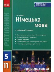 ЗНО 2018 Німецька мова Рятівник у визначеннях, таблицях і схемах авт: Кордуп вид: Ранок