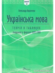 Авраменко НМТ 2026 Українська мова посібник (теорія + тести) авт. Авраменко вид. Талант