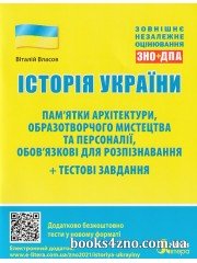 ЗНО 2024 Історія України Памятки архітектури та образотворчого мистецтва авт: Власов вид: Літера