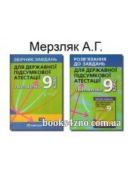 Мерзляк, Полонський, Якір ДПА 2024 9 клас Математика: Збірник завдань+відповіді (ГДЗ) вид: Гімназія